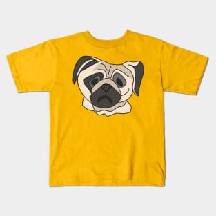 PUG Muzzle Kids T-Shirt